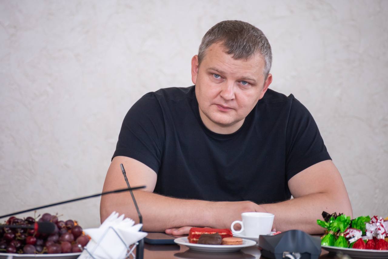 Зустріч журналістів з головою Дніпропетровської обласної ради Миколою Лукашук